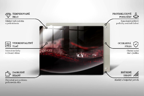 Kokkärlskydd original Rött vin glas
