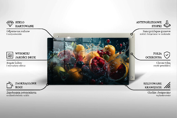 Kokkärlskydd original Frukt i vatten