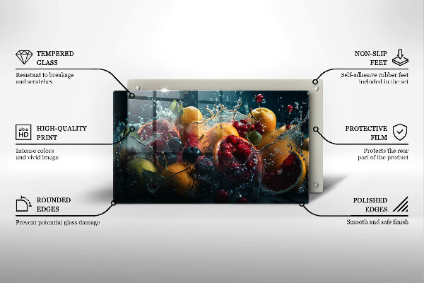 Kokkärlskydd original Frukt i vatten