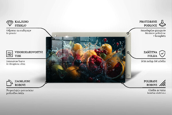 Kokkärlskydd original Frukt i vatten