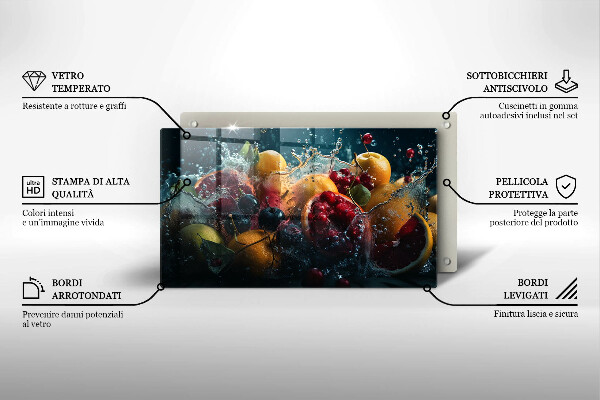 Kokkärlskydd original Frukt i vatten