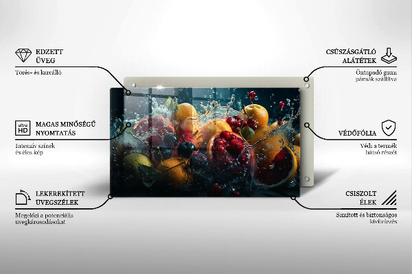 Kokkärlskydd original Frukt i vatten