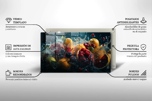 Kokkärlskydd original Frukt i vatten