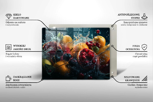 Kokkärlskydd original Frukt i vatten