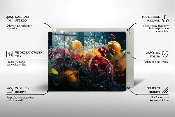 Kokkärlskydd original Frukt i vatten