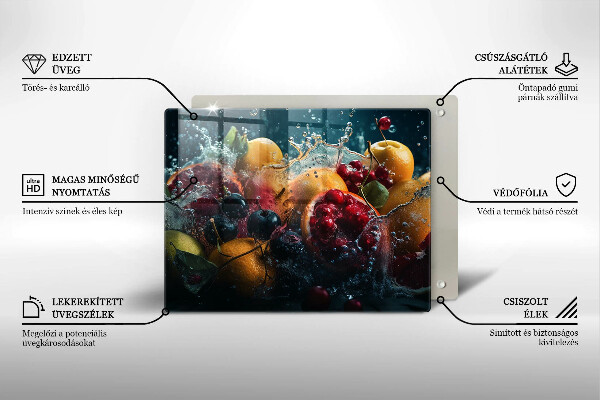 Kokkärlskydd original Frukt i vatten