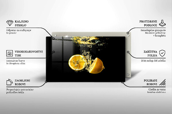 Spisskyddsplatta original Saftig citronfrukt