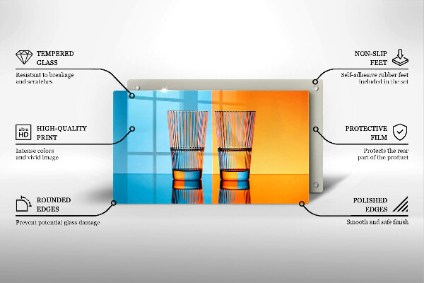 Kokkärlskydd original Två glas vatten