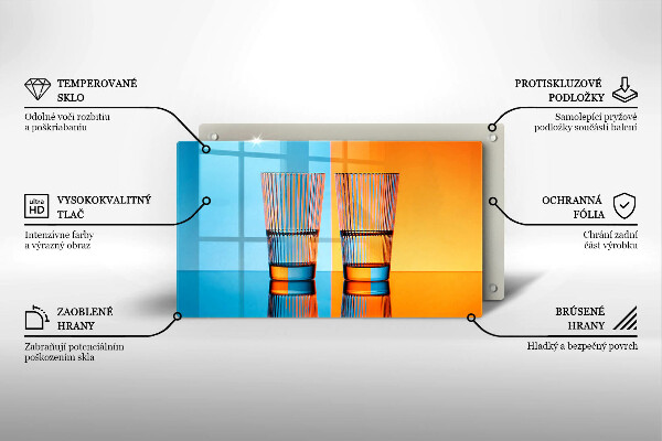 Kokkärlskydd original Två glas vatten