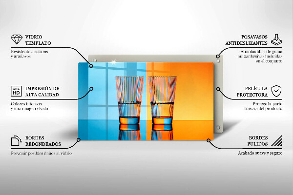 Kokkärlskydd original Två glas vatten