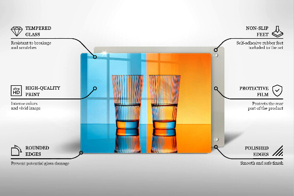 Kokkärlskydd original Två glas vatten