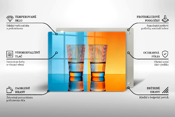 Kokkärlskydd original Två glas vatten