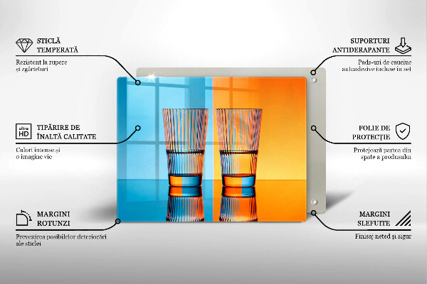 Kokkärlskydd original Två glas vatten