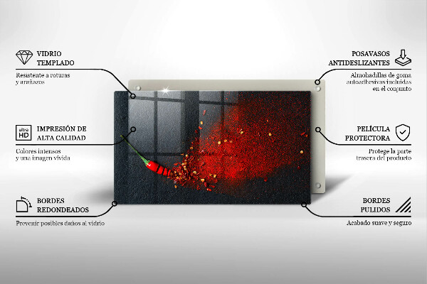 Kokkärlskydd original Chilipeppar