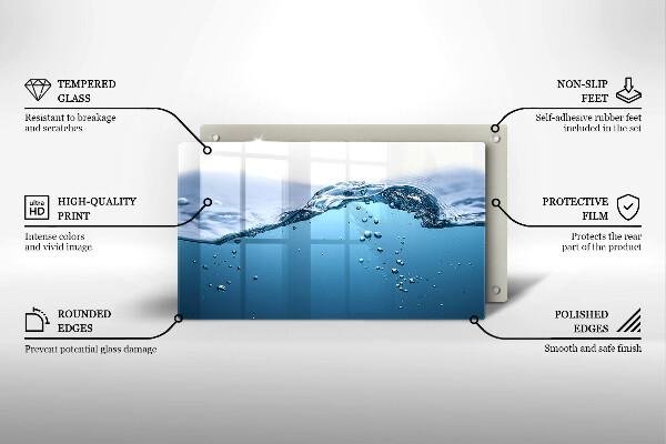 Kokkärlskydd original Blått vatten