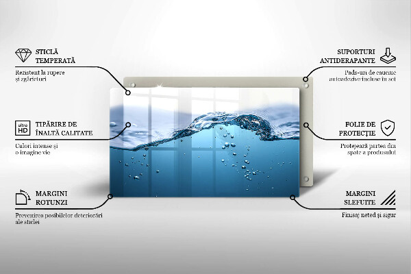 Kokkärlskydd original Blått vatten