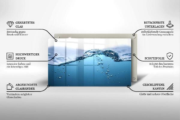 Kokkärlskydd original Blått vatten