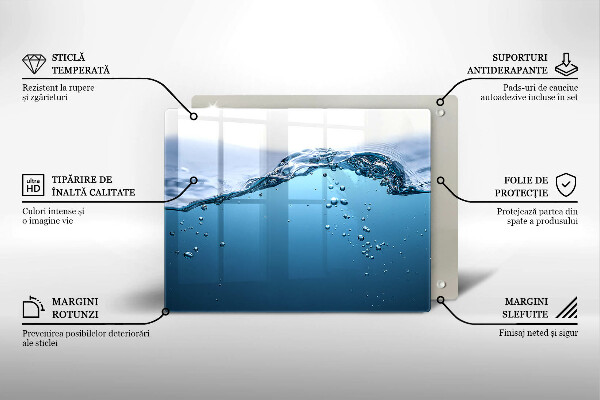 Kokkärlskydd original Blått vatten