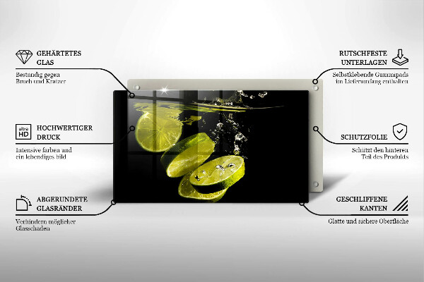 Kokkärlskydd original Lime i vatten