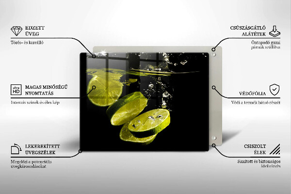 Kokkärlskydd original Lime i vatten