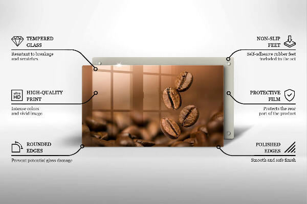 Kokkärlskydd original Kaffebönor