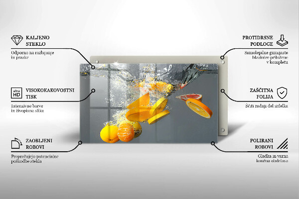 Kokkärlskydd original Citroner i vatten