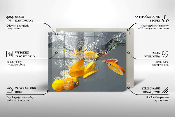 Kokkärlskydd original Citroner i vatten