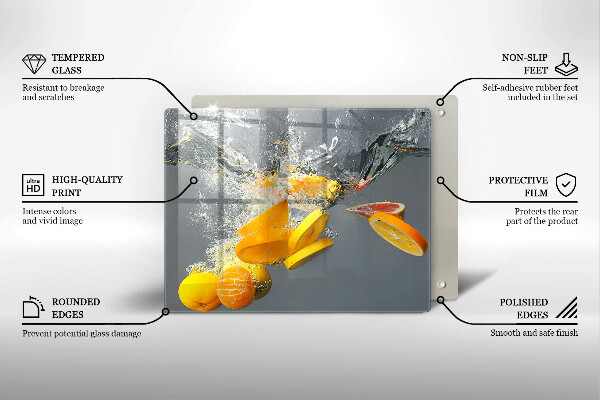 Kokkärlskydd original Citroner i vatten