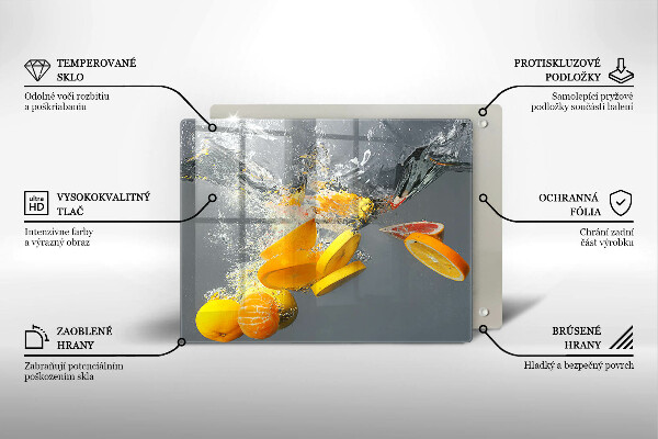 Kokkärlskydd original Citroner i vatten