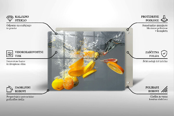 Kokkärlskydd original Citroner i vatten