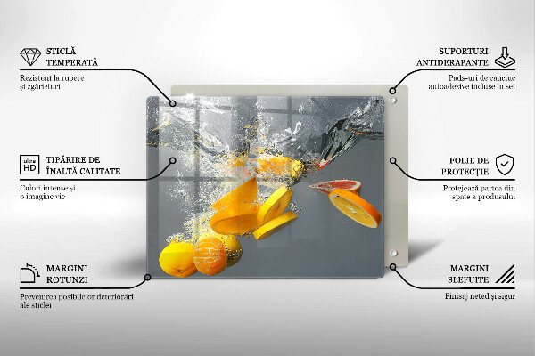 Kokkärlskydd original Citroner i vatten