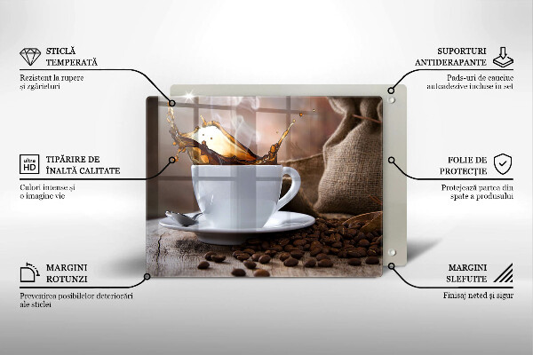 Glashällskydd original Kopp och kaffebönor
