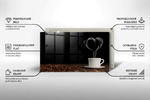 Glashällskydd original Kaffekopp hjärta