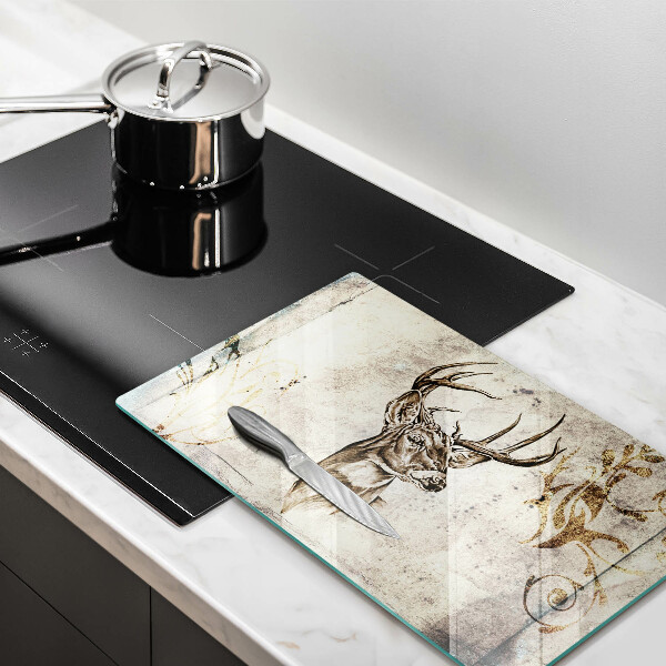 Glashällskydd original Rådjur djur illustration