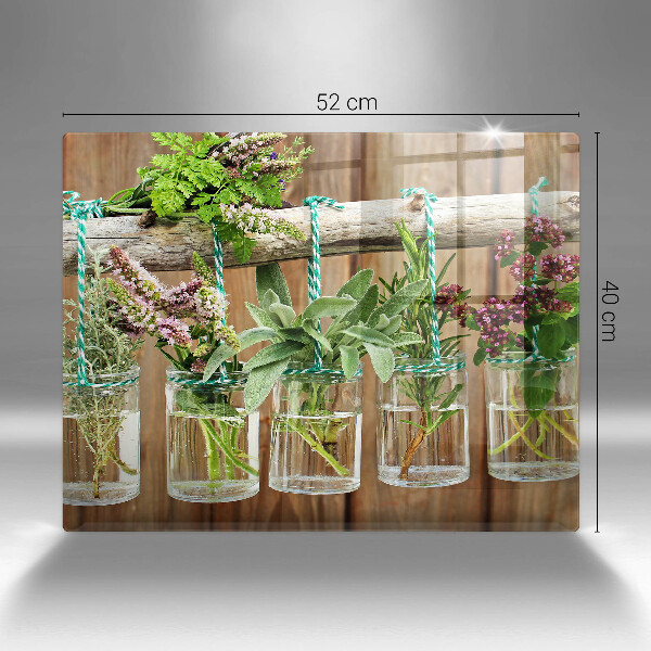 Spisskyddsplatta original Örter växter vintage