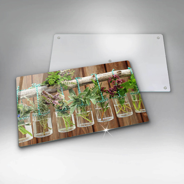 Spisskyddsplatta original Örter växter vintage