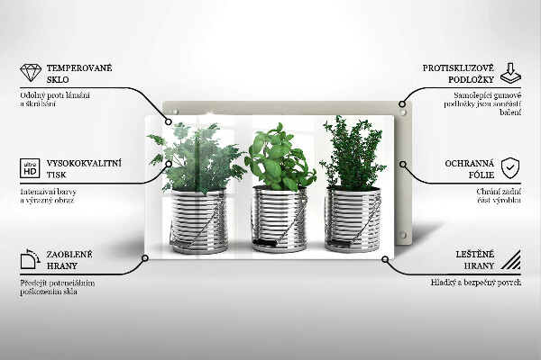 Glashällskydd original Krukor örter växter