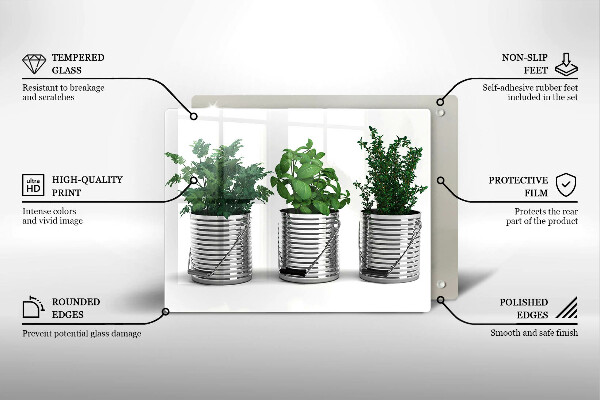 Glashällskydd original Krukor örter växter