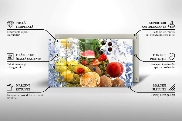 Glashällskydd original Saftig frukt och vatten