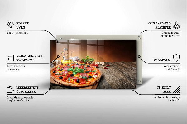 Spisskyddsplatta original Italiensk pizza