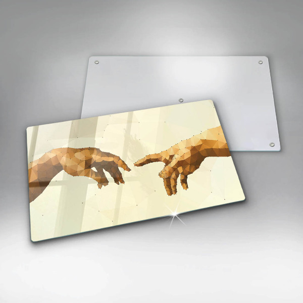 Glashällskydd original Skapandet av adams händer