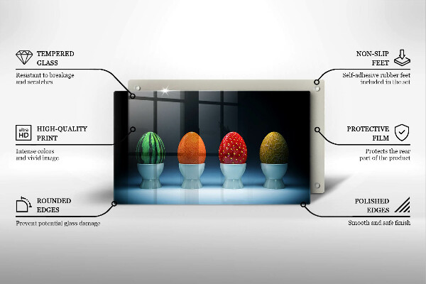 Glashällskydd original Abstrakt fruktägg