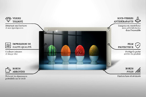 Glashällskydd original Abstrakt fruktägg
