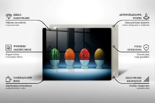 Glashällskydd original Abstrakt fruktägg