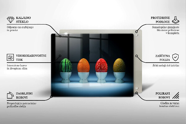 Glashällskydd original Abstrakt fruktägg