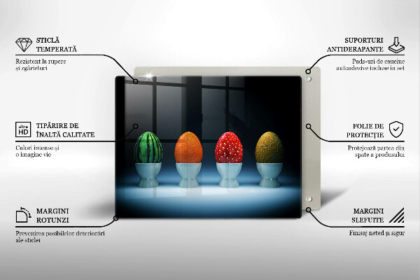 Glashällskydd original Abstrakt fruktägg