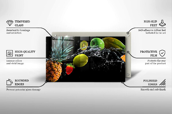 Kokkärlskydd original Frukt i vatten