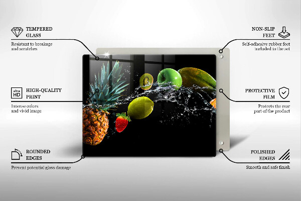 Kokkärlskydd original Frukt i vatten