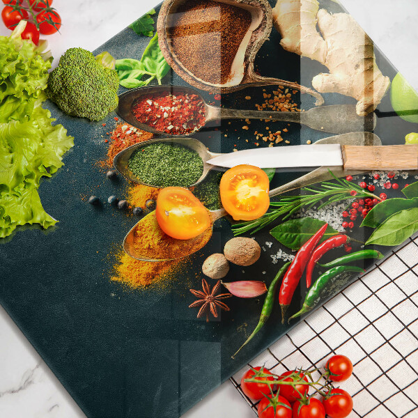 Spisskyddsplatta original Köks kryddor skedar