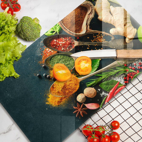 Spisskyddsplatta original Köks kryddor skedar